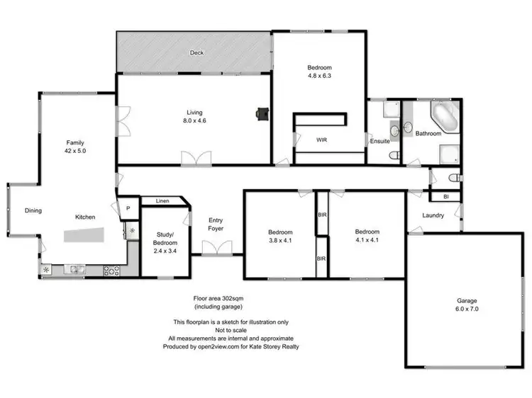 Floorplan of Homely rural property listing, 329 Brinktop Road, Penna TAS 7171