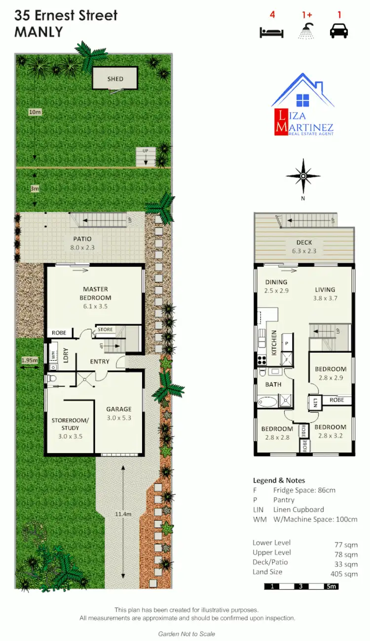 Floorplan of Homely house listing, 35 Ernest Street, Manly QLD 4179