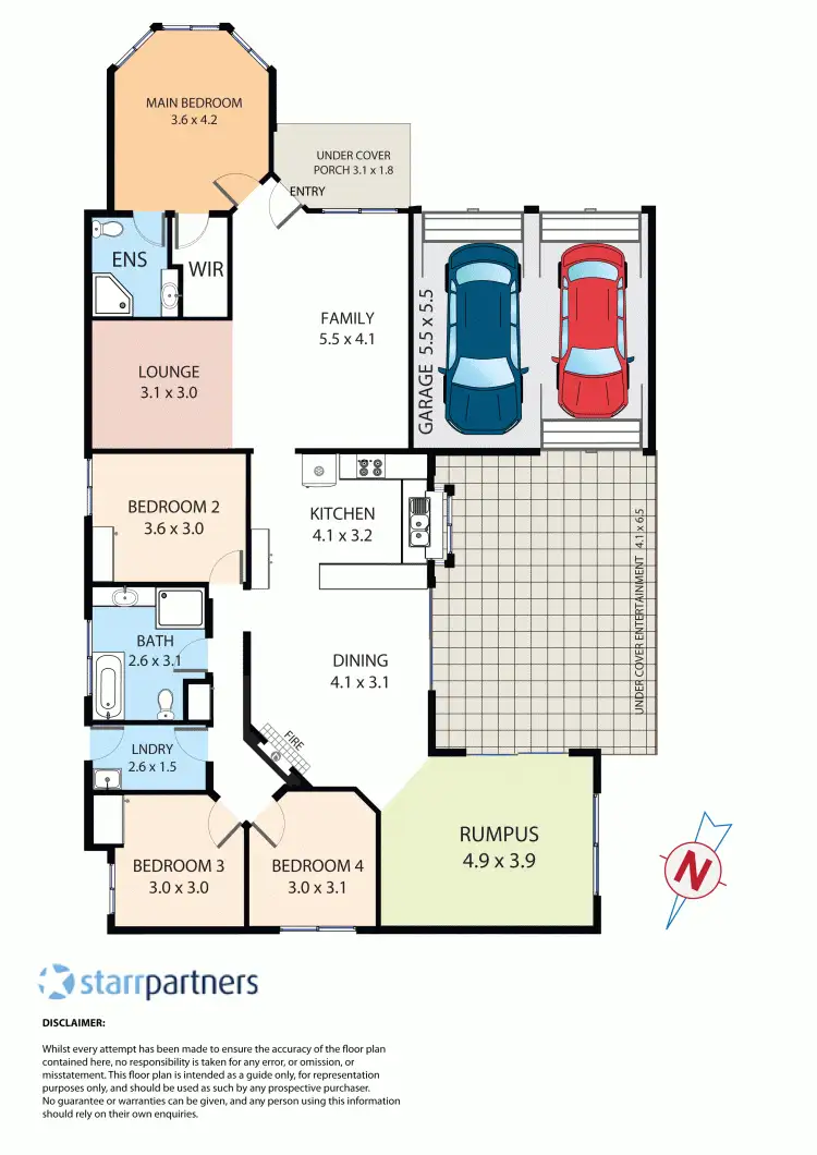 Floorplan of Homely house listing, 13 Orchard Place, Glenwood NSW 2768