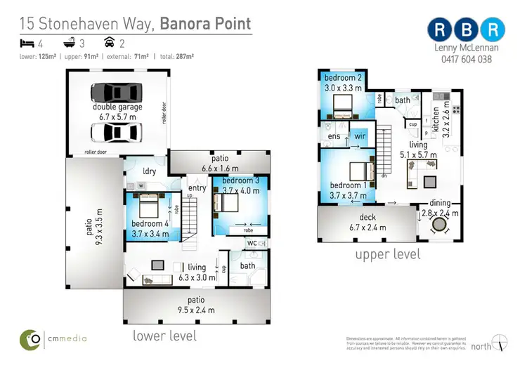 Floorplan of Homely house listing, 15 Stonehaven Way, Banora Point NSW 2486