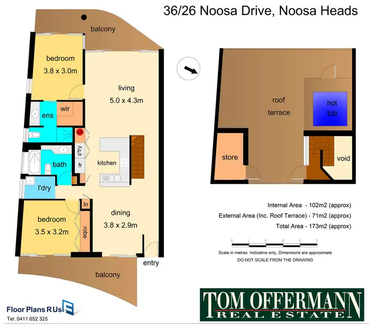 Floorplan of Homely unit listing, 36/26 Noosa Drive, Noosa Heads QLD 4567