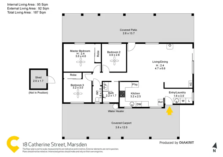 Floorplan of Homely house listing, 18 Catherine Street, Marsden QLD 4132