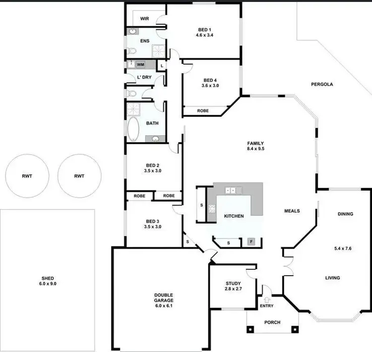 Floorplan of Homely house listing, 7 Glenmorgan Court, Glenvale QLD 4350
