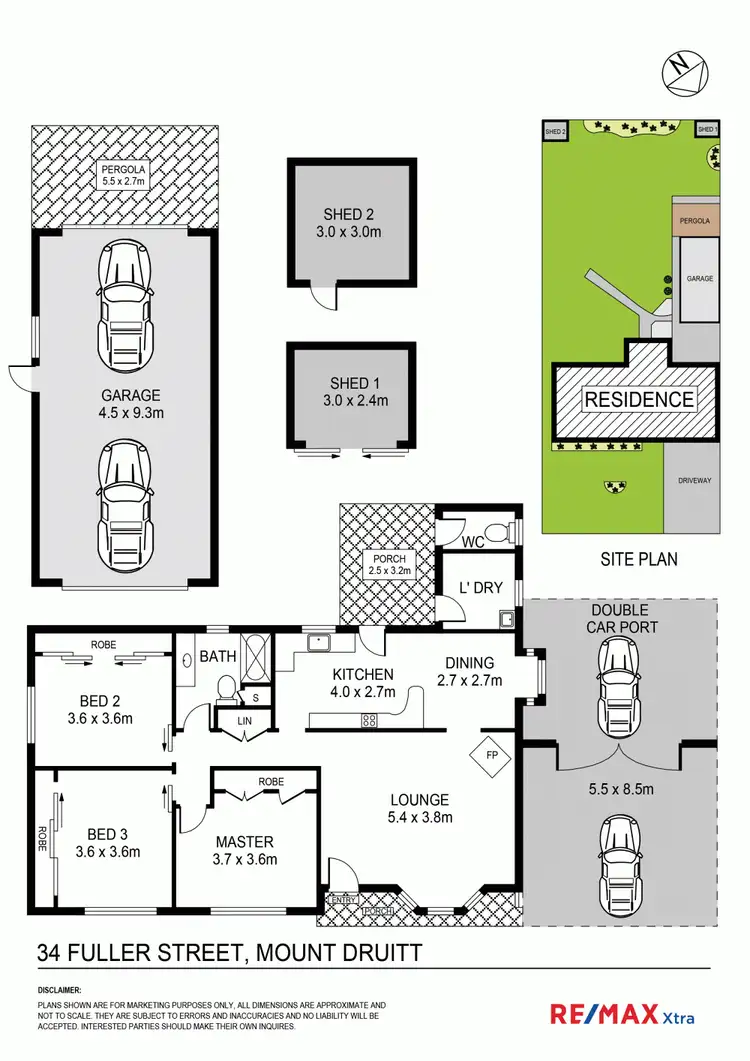 Floorplan of Homely house listing, 34 Fuller Street, Mount Druitt NSW 2770