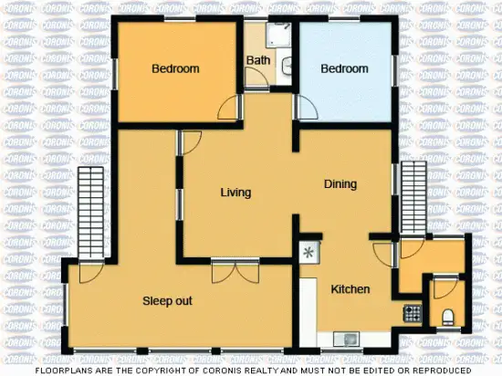Floorplan of Homely house listing, 67 Campbell Terrace, Alderley QLD 4051