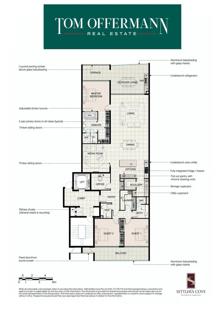 Floorplan of Homely unit listing, 8/10 Serenity Close, Noosa Heads QLD 4567