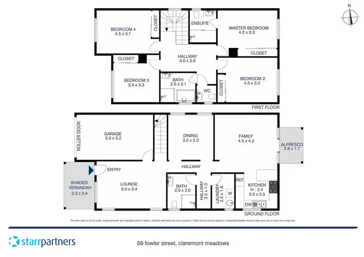 Floorplan of Homely house listing, 59 Fowler Street, Claremont Meadows NSW 2747
