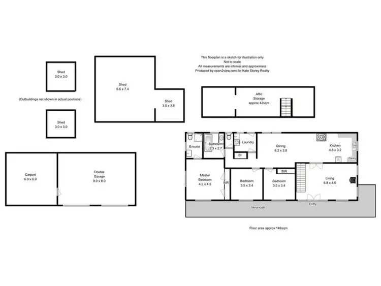 Floorplan of Homely house listing, Dam Rd, Saltwater River TAS 7186