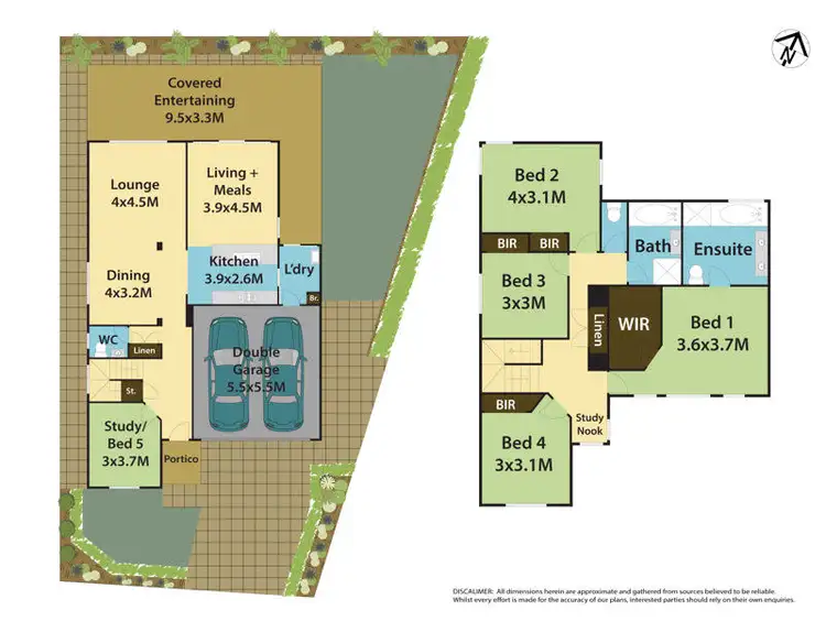 Floorplan of Homely house listing, 38 Portal Street, Kellyville Ridge NSW 2155