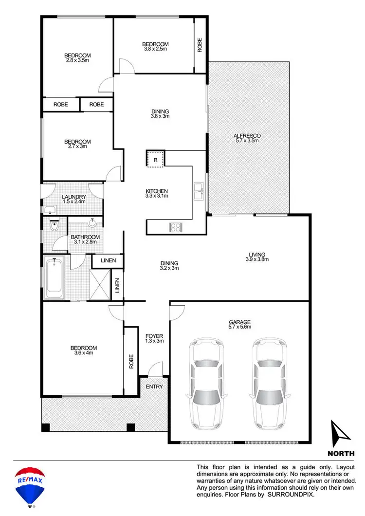 Floorplan of Homely house listing, 107 Armitage Drive, Glendenning NSW 2761