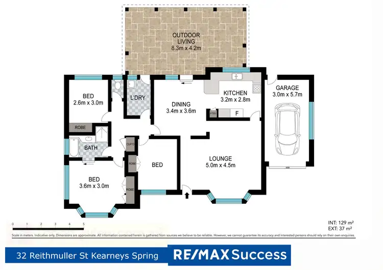 Floorplan of Homely house listing, 32 Riethmuller Street, Kearneys Spring QLD 4350