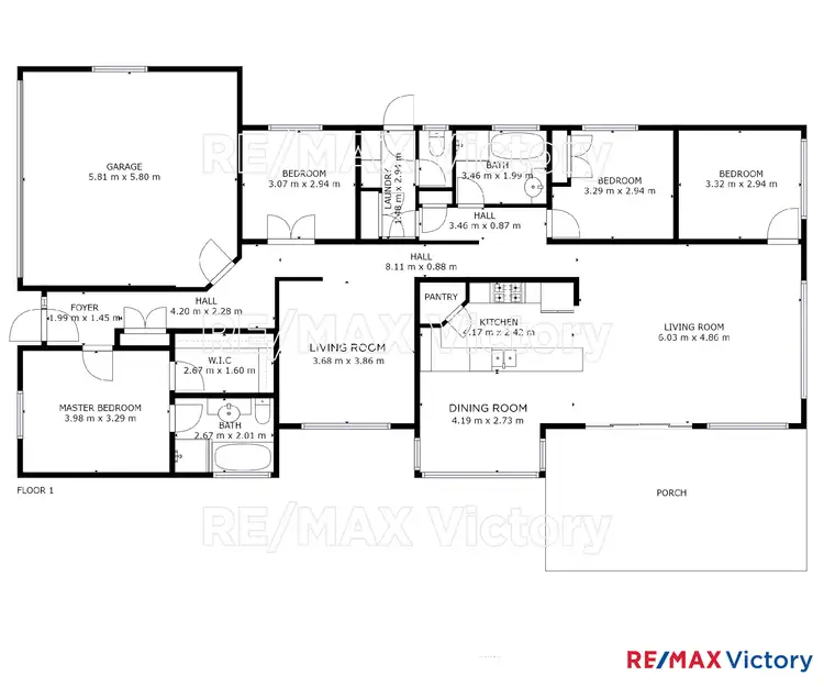 Floorplan of Homely house listing, 185 Caboolture River Road, Morayfield QLD 4506