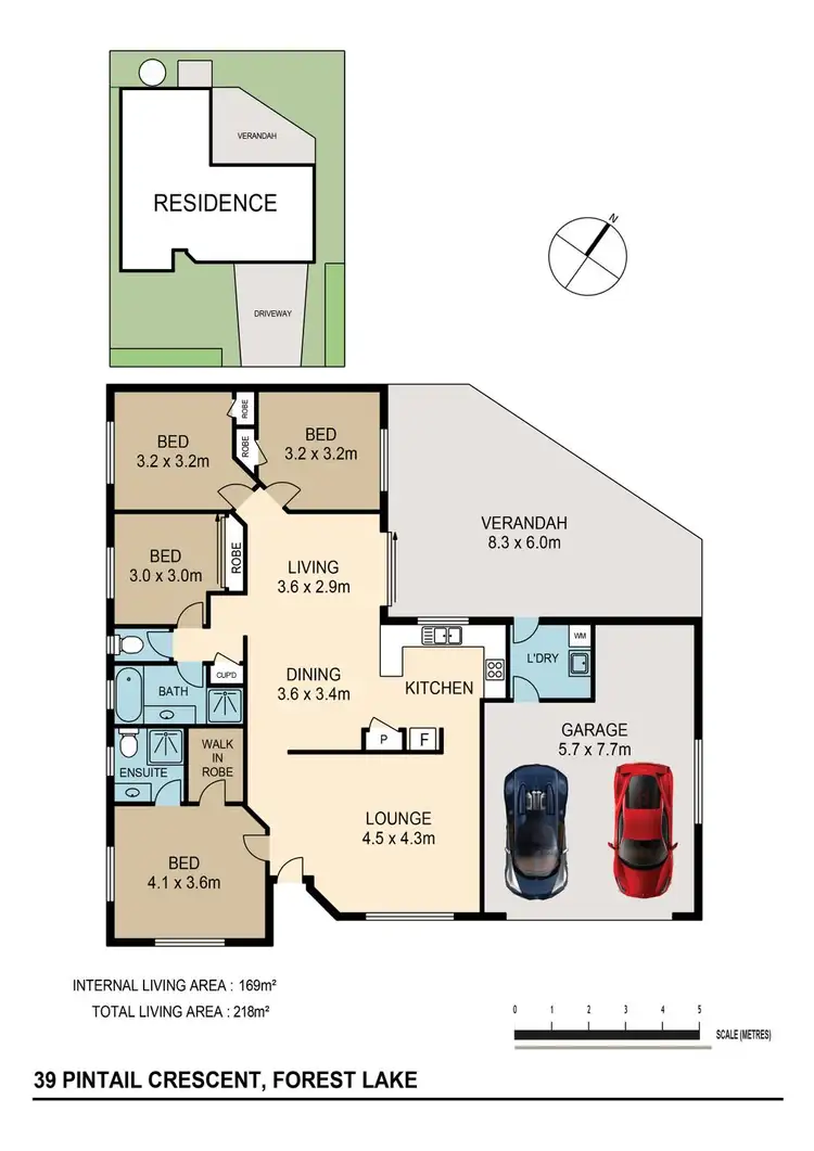 Floorplan of Homely house listing, 39 Pintail Cr, Forest Lake QLD 4078