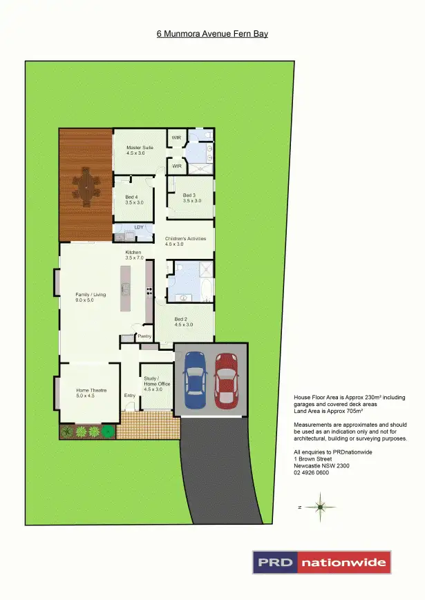 Floorplan of Homely house listing, 6 Munmora Avenue, Fern Bay NSW 2295