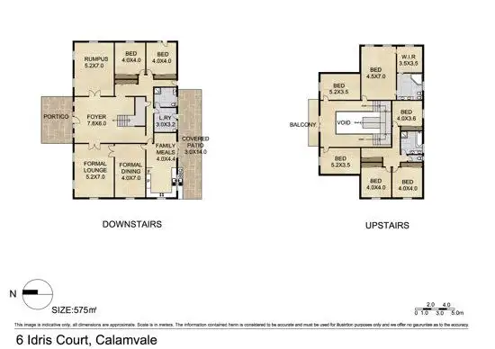 Floorplan of Homely house listing, 6 Idris Court, Calamvale QLD 4116
