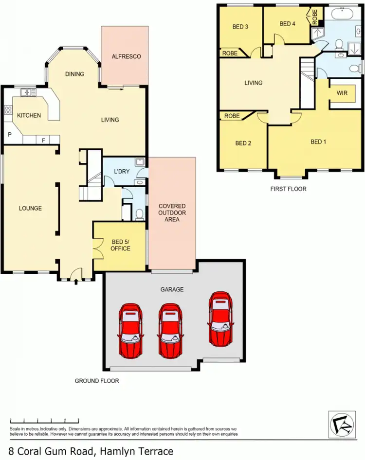 Floorplan of Homely house listing, 8 Coral Gum Road, Hamlyn Terrace NSW 2259