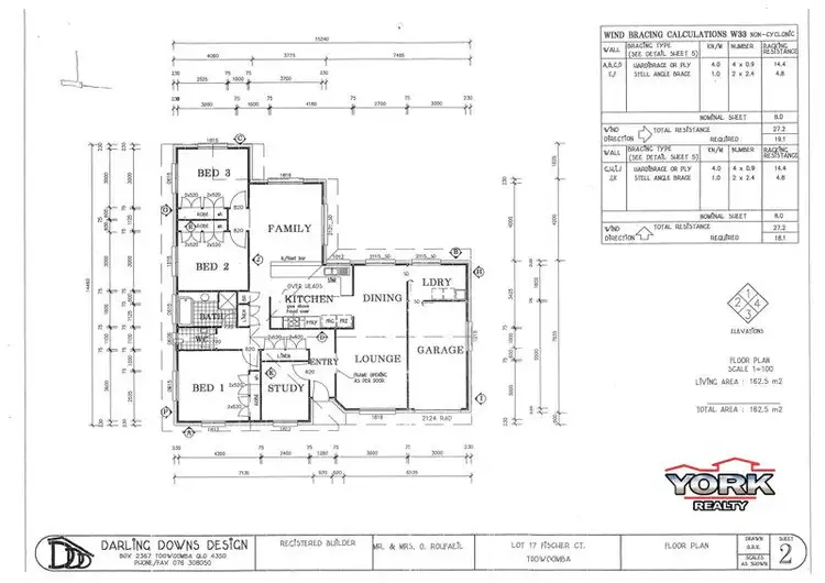 Floorplan of Homely house listing, 7 Fischer Court, Kearneys Spring QLD 4350