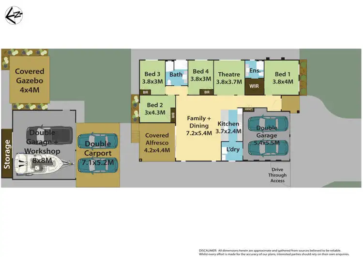 Floorplan of Homely house listing, 5 Anthony Street, Blacktown NSW 2148