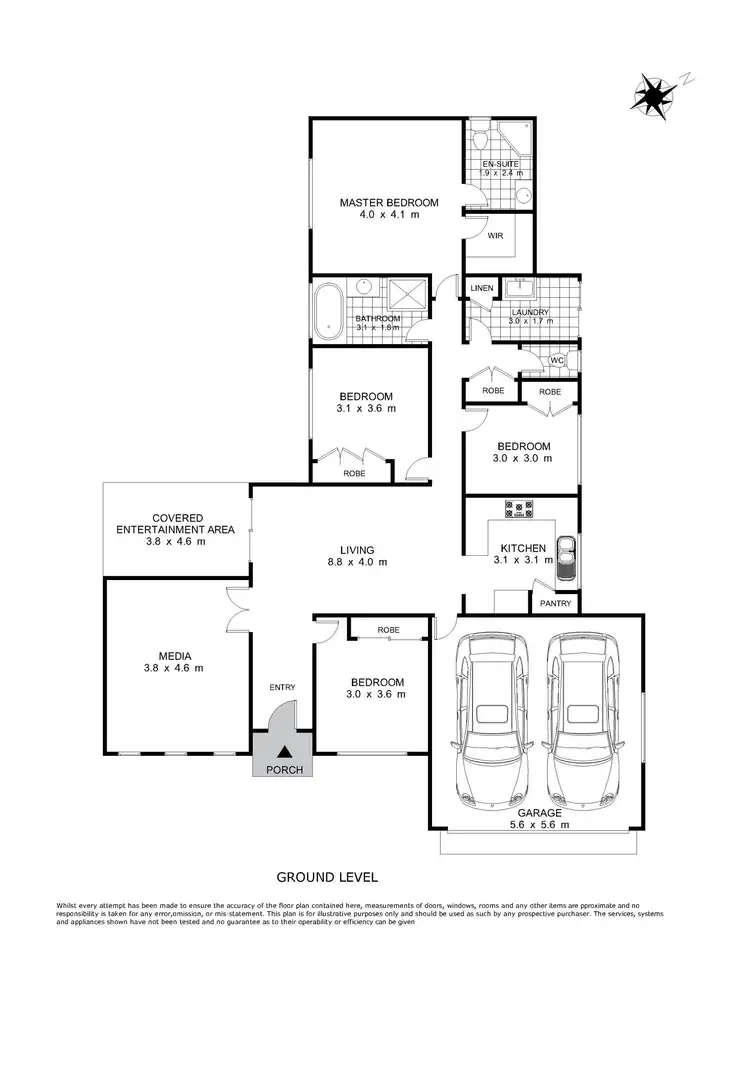 Floorplan of Homely house listing, 66 Edwin Street, Westbrook QLD 4350