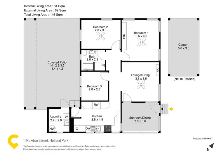 Floorplan of Homely house listing, 11 Rowton Street, Holland Park QLD 4121