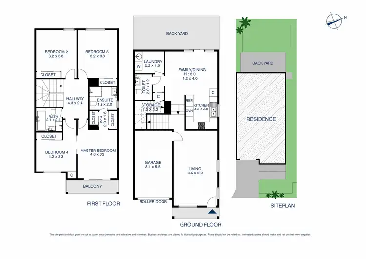 Floorplan of Homely townhouse listing, 10/50 Charles Street, Blacktown NSW 2148