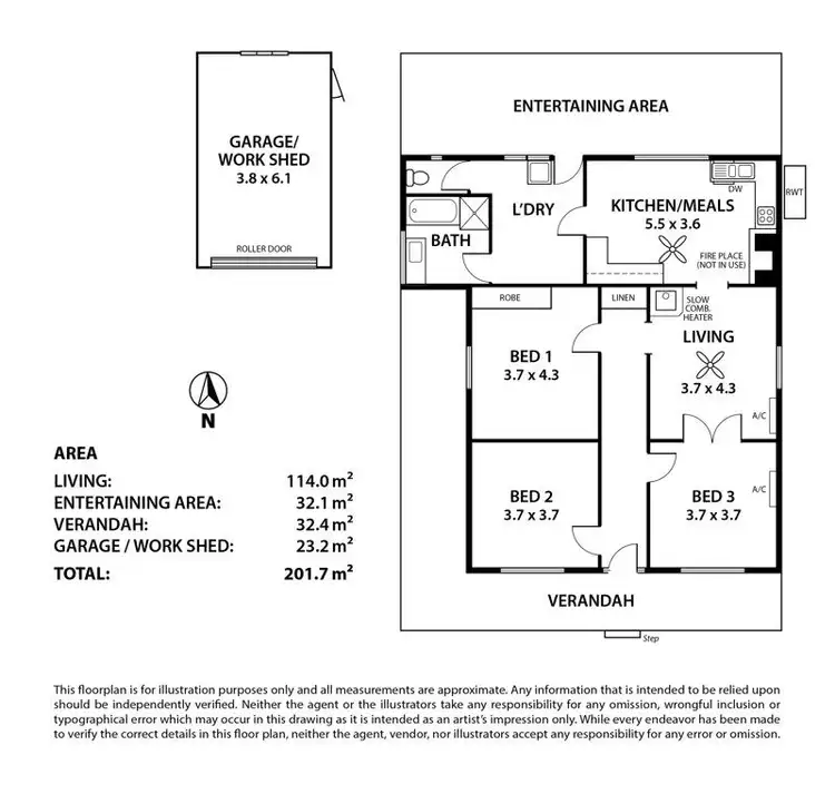 Floorplan of Homely house listing, 15 David Street, Lobethal SA 5241