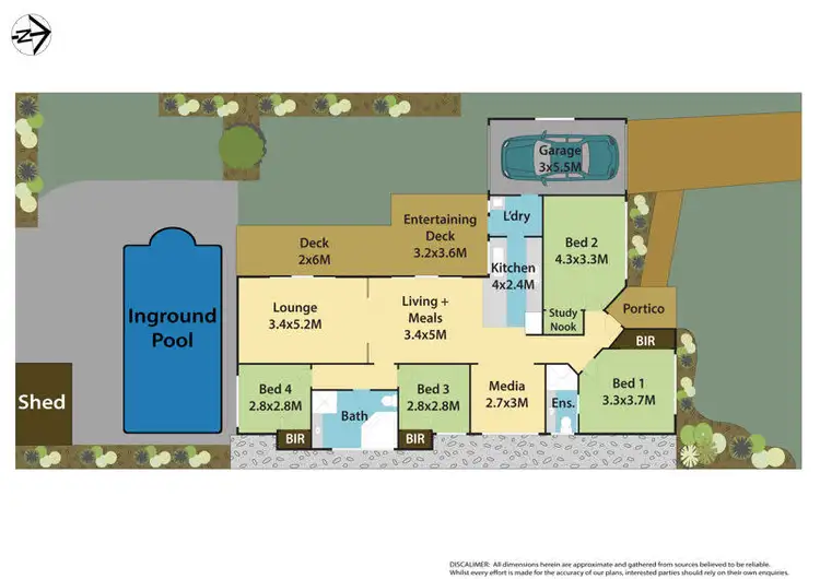Floorplan of Homely house listing, 11 Simms Road, Oakhurst NSW 2761