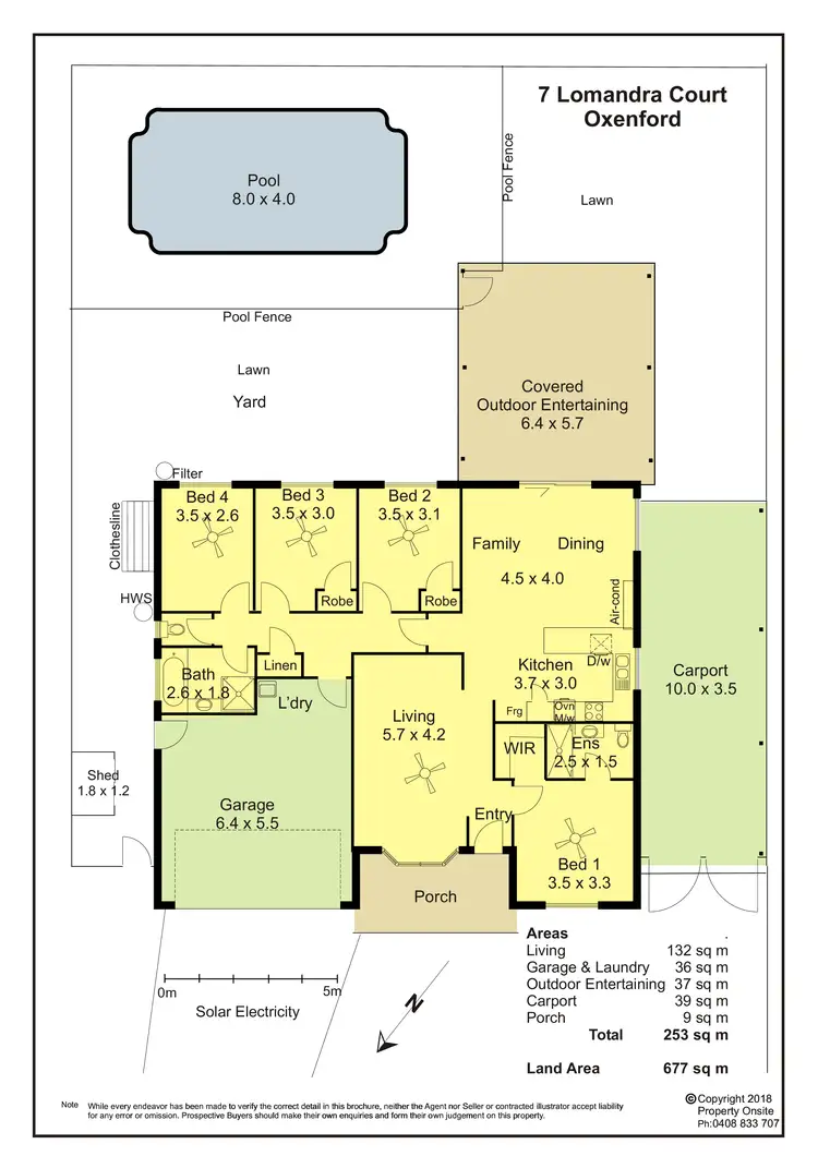 Floorplan of Homely house listing, 7 Lomandra Court, Oxenford QLD 4210