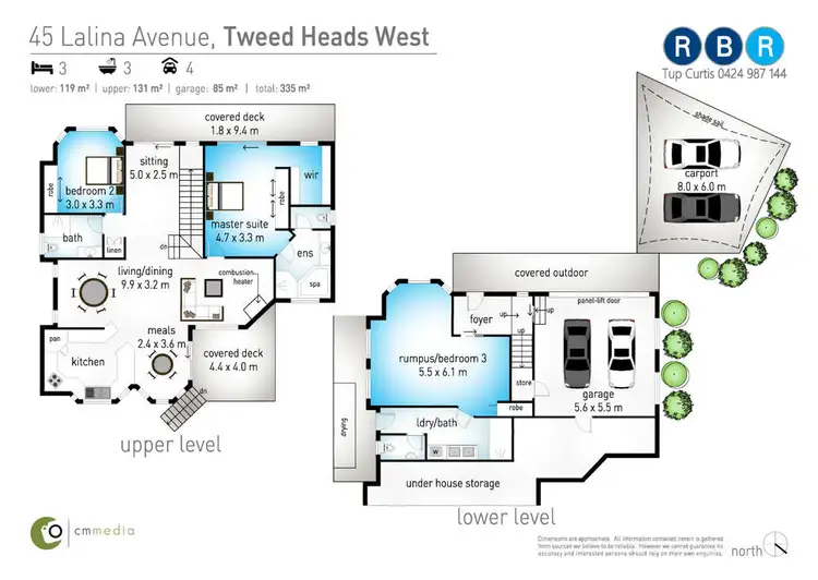 Floorplan of Homely house listing, 45 Lalina Avenue, Tweed Heads West NSW 2485