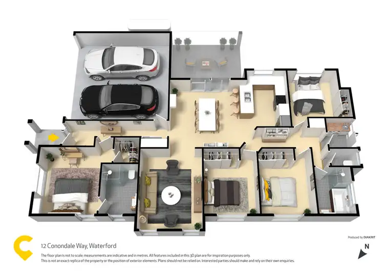 Floorplan of Homely house listing, z12 Conondale Way, Waterford QLD 4133