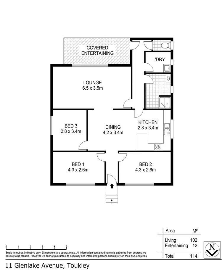 Floorplan of Homely house listing, 11 Glenlake Avenue, Toukley NSW 2263