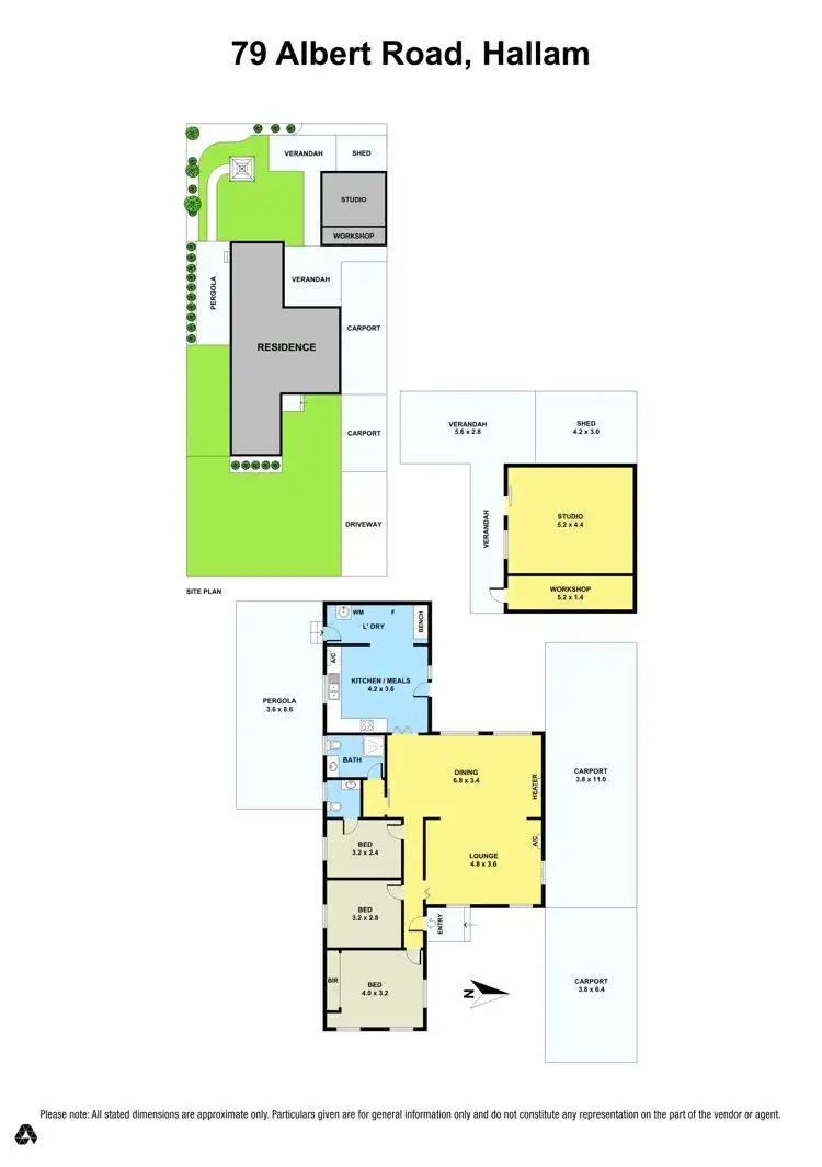 Floorplan of Homely house listing, 79 Albert Road, Hallam VIC 3803