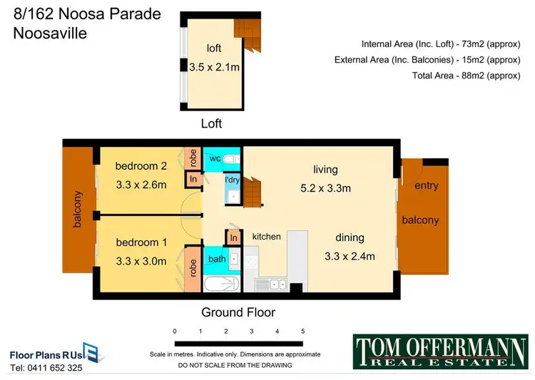 Floorplan of Homely unit listing, 8/162 Noosa Parade, Noosaville QLD 4566