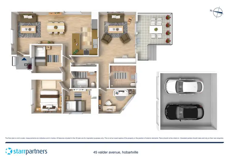 Floorplan of Homely house listing, 45 Valder Avenue, Richmond NSW 2753
