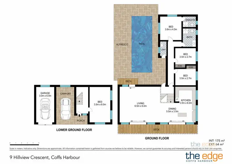 Floorplan of Homely house listing, 9 Hillview Crescent, Coffs Harbour NSW 2450