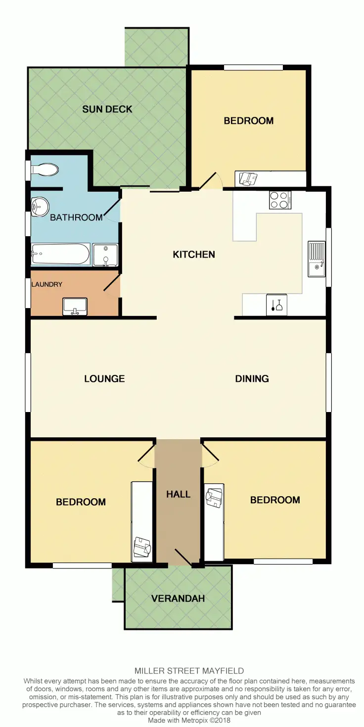 Floorplan of Homely house listing, 25 Morris Street, Mayfield NSW 2304