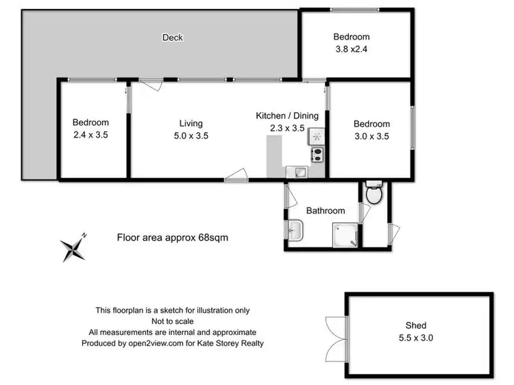 Floorplan of Homely house listing, 18 Rotuli Street, Dodges Ferry TAS 7173