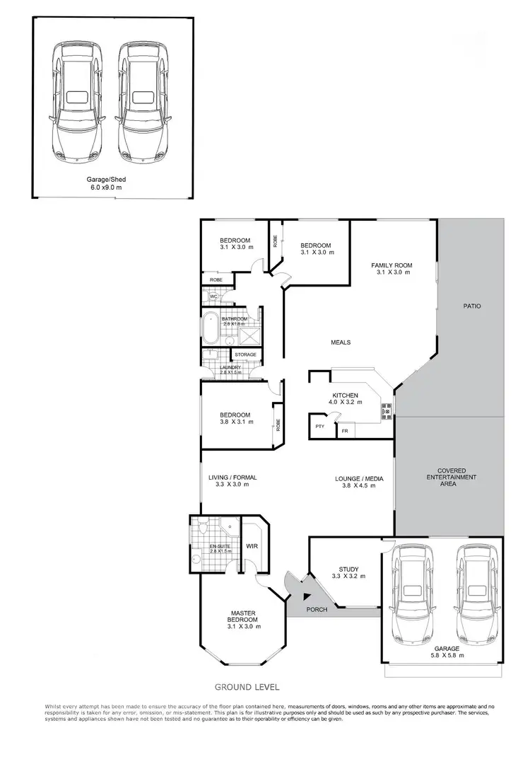 Floorplan of Homely house listing, 54 Ferguson Road, Westbrook QLD 4350