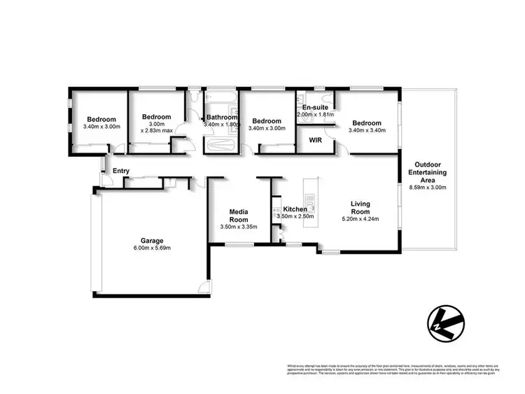 Floorplan of Homely house listing, 6 Swallow Street, Griffin QLD 4503
