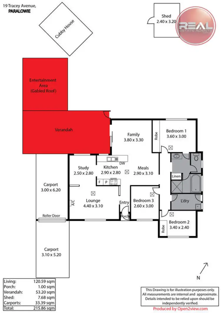 Floorplan of Homely house listing, 19 Tracey Avenue, Paralowie SA 5108