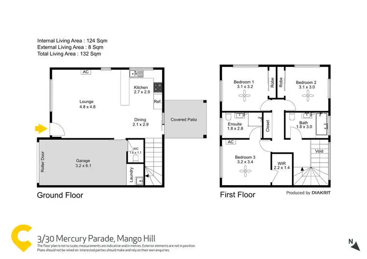 Floorplan of Homely house listing, 3/30 Mercury Parade, Mango Hill QLD 4509