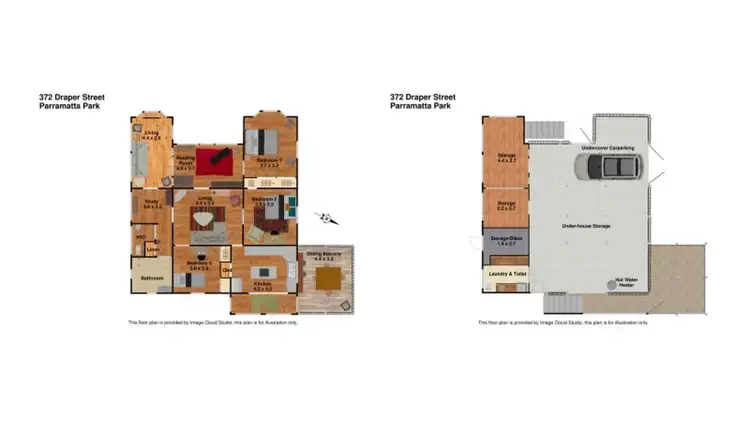 Floorplan of Homely house listing, 372-374 Draper Street, Parramatta Park QLD 4870