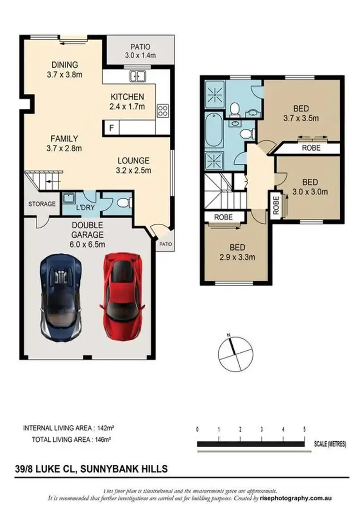 Floorplan of Homely house listing, 39/8 Luke Close, Sunnybank Hills QLD 4109
