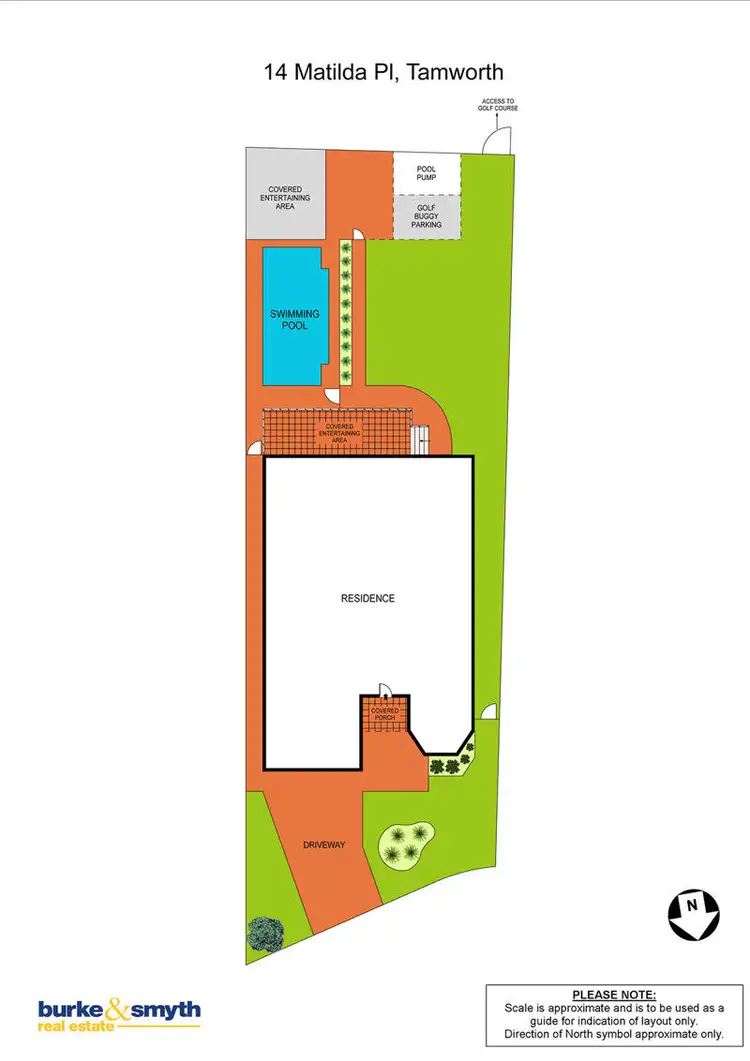 Floorplan of Homely house listing, 14 Matilda Place, Tamworth NSW 2340