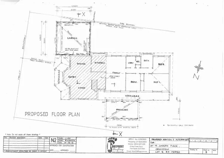 Floorplan of Homely house listing, 4 Joseph Place, Ormiston QLD 4160
