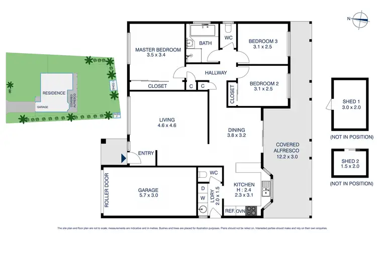 Floorplan of Homely house listing, 12 Bunning Place, Doonside NSW 2767