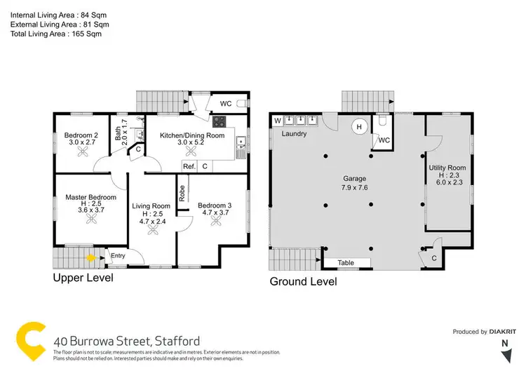 Floorplan of Homely house listing, 40 Burrowa Street, Stafford QLD 4053