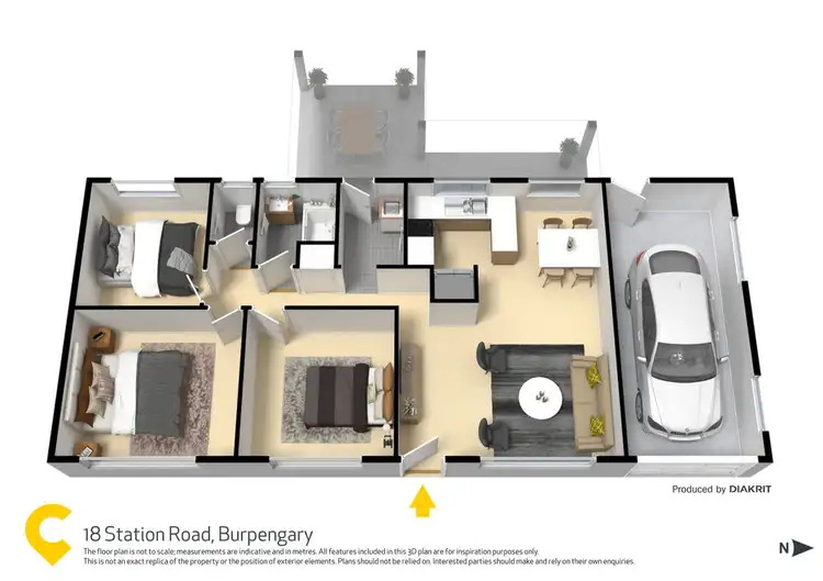 Floorplan of Homely house listing, 18 Station Road, Burpengary QLD 4505