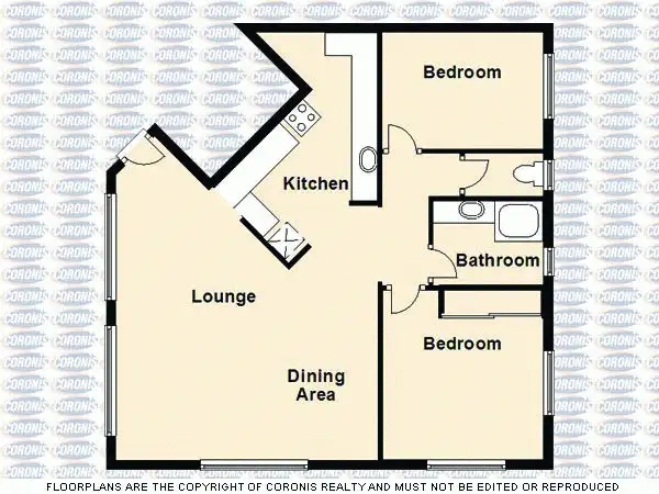 Floorplan of Homely unit listing, 1/6 Lee Street, Caboolture QLD 4510