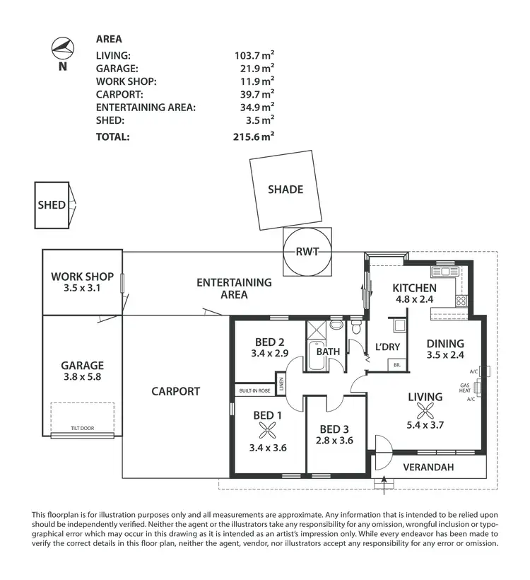 Floorplan of Homely house listing, 2 Separation Avenue, Mount Barker SA 5251